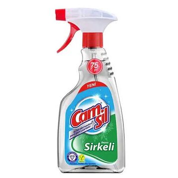 Camsil 500 ml Sirkeli Parlat Cam Temizleyici