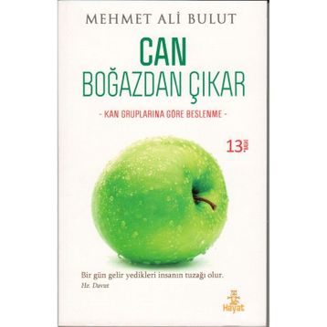 CAN BOĞAZDAN ÇIKAR KAN GRUPLARINA GÖRE BESLENME TABLOLU - MEHMET ALI BULUT