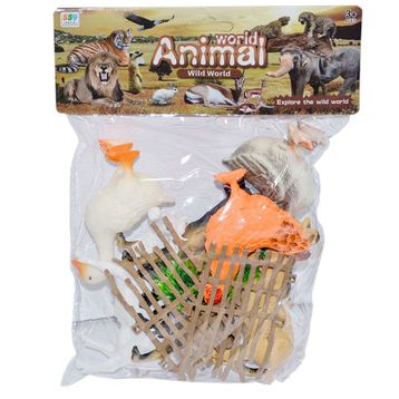 Can-Em Oyuncak 559-N31 6'lı Evcil Hayvan Seti