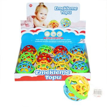 Can-Em Oyuncak C02.03CN CNM03 Emekleme Topu Çıngıraklı