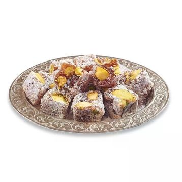 Can Kardeşler Kuruyemiş 250 gr Hindistan Cevizli Antep Fıstıklı İncirli Lokum