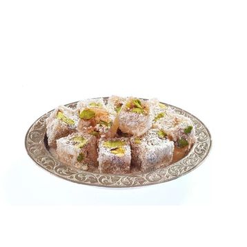 Can Kardeşler Kuruyemiş 250 gr Hindistan Cevizli Antep Fıstıklı Mini Lokum