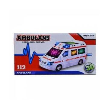 Can Oyuncak 89-2689B Pilli Ambulans