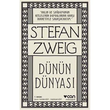 Can Yayınları Dünün Dünyası