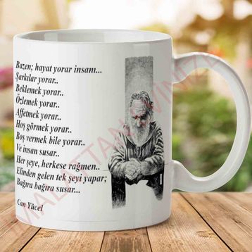 Can Yücel Yarar Baskılı Kupa Bardak