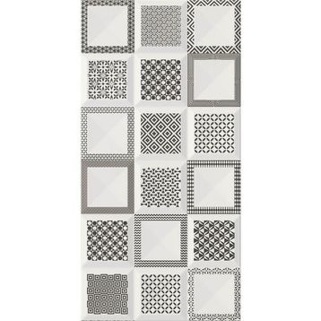 Çanakkale Seramik RP-8394 Aria Siyah 30x60 cm Modern Duvar Karosu