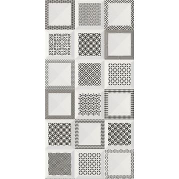 Çanakkale Seramik RP-8394 Aria Siyah 30x60 cm Modern Duvar Karosu
