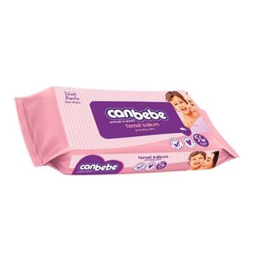 Canbebe 56 Yaprak Tekli Islak Havlu