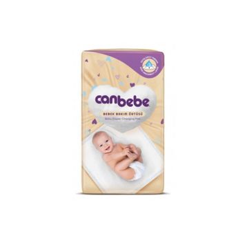 Canbebe 60x60 cm 10'lu Bebek Bakım Örtüsü