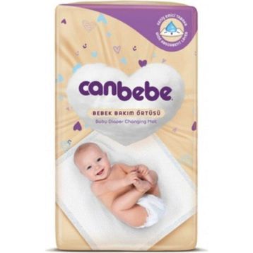 Canbebe 60x60 cm 10'lu Bebek Bakım Örtüsü