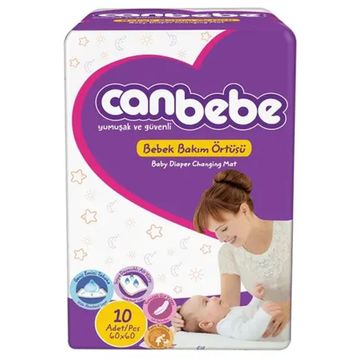 Canbebe 8'li Bebek Bakım Örtüsü