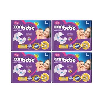 Canbebe No:2 Mini 272 Adet Bebek Bezi