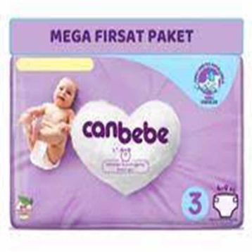 Canbebe No:3 Midi 10 Adet Bebek Bezi
