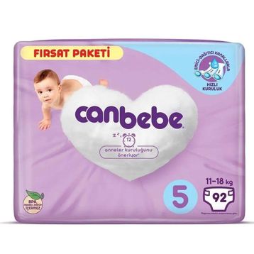 Canbebe No:5 Junior 92 Adet Bebek Bezi