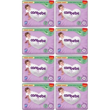 Canbebe No:7 XXLarge 224 Adet Bebek Bezi