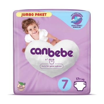 Canbebe No:7 XXLarge 28 Adet Bebek Bezi