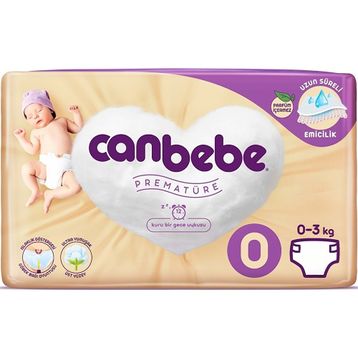 Canbebe Prematüre No:0 Bebek Bezi