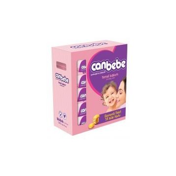 Canbebe Temel Bakım 5'li 56 Adet Islak Havlu