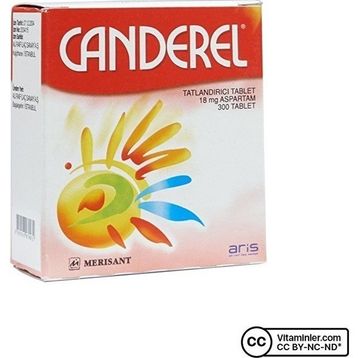 Canderel 300 Tablet Tatlandırıcı