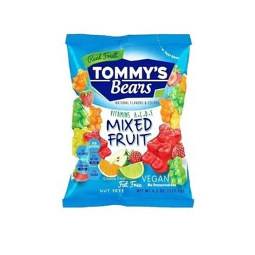 Candy Break 128 gr Tommy's Bear Sour Tatlı Ekşi Vegan Jelibon