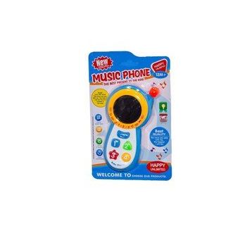 Canem Oyuncak Cy1013 4 Turuncu Müzikli Telefon