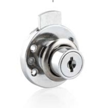 Canex 19 mm Yuvarlak Çekmece Kilidi