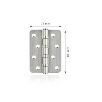 Canex Oval 02.901.523 Paslanmaz Menteşe