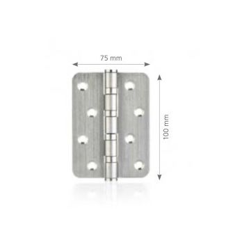 Canex Oval 02.901.523 Paslanmaz Menteşe
