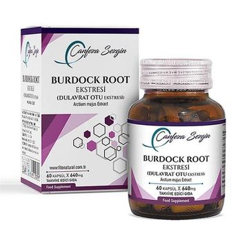 Canfeza Sezgin Burdock Root 60 Kapsül