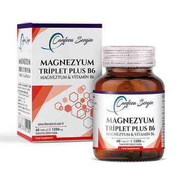 Canfeza Sezgin Magnezyum Triplet Plus B6 60 Tablet