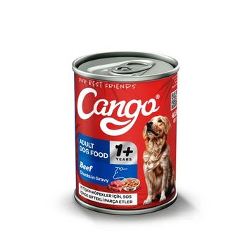 Cango Biftekli Yetişkin 415 gr Yaş Köpek Mama