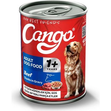 Cango Etli Yetişkin 415 gr Yaş Köpek Mama