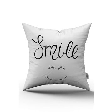 Cango Home CGH471 - 43 x 43 cm - Renkli Dijital Baskı Kırlent Yastık Kılıfı