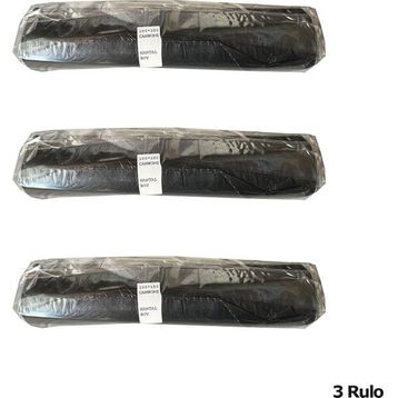 Canhome 240 lt 100x150 cm 600 gr 10 Adetlik 3 Rulo Siyah Hantal Konteyner Çöp Torbası