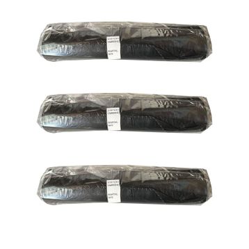 Canhome 240 lt 100x150 cm 600 gr 10 Adetlik 3 Rulo Siyah Hantal Konteyner Çöp Torbası