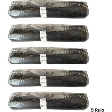 Canhome 240 lt 100x150 cm 600 gr 10 Adetlik 5 Rulo Siyah Hantal Konteyner Çöp Torbası