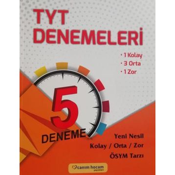 Canım Hocam Yayınları - TYT 5 Deneme