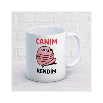 Canım Kendim İki Tarafı Baskılı Kupa