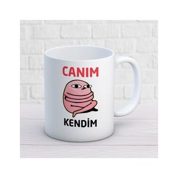 Canım Kendim İki Tarafı Baskılı Kupa