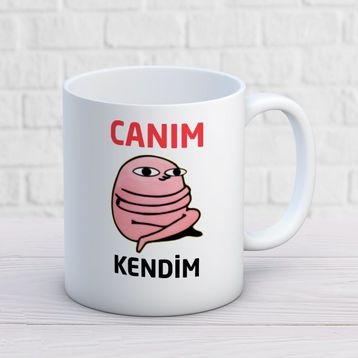 Canım Kendim İki Tarafı Baskılı Kupa