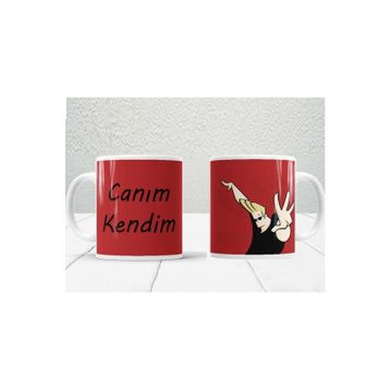 Canım Kendim Pembe Kupa Bardak