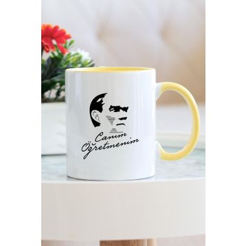 Canım Öğretmenim Sarı Kupa Bardak