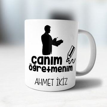 Canım Öğretmenim Sarı Kupa Bardak