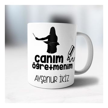 Canım Öğretmenim Sarı Kupa Bardak