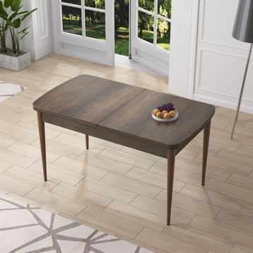 Canisa Concept Nef Serisi 70x114 CM Açılabilir Mdf Barok Mutfak Masası
