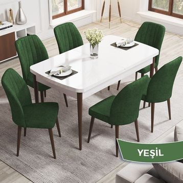 Canisa Concept Rio Açılabilir 80x132 cm MDF Mutfak Masası