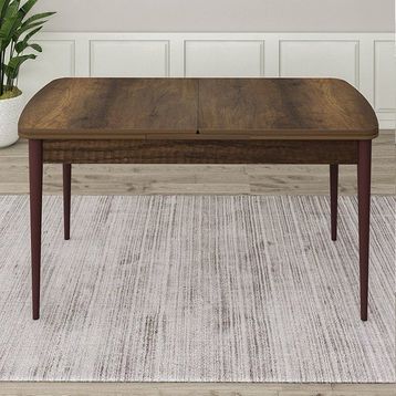 Canisa Concept Taç Serisi 80x132 cm Açılabilir Mdf Barok Mutfak Masası
