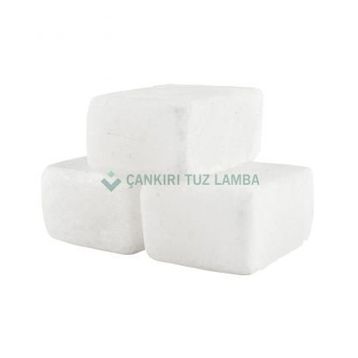 Çankırı Tuz Lamba Büyük Boyut Kare Ortalama 350 gr Tuz Sabun