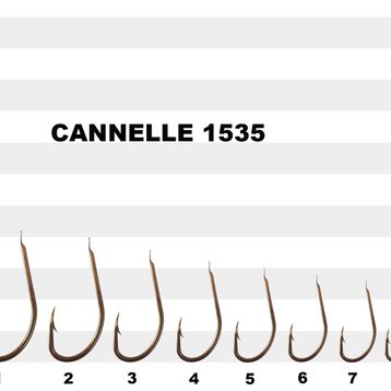 Cannelle 1535-Z No:8 100'lü Paket Olta İğnesi