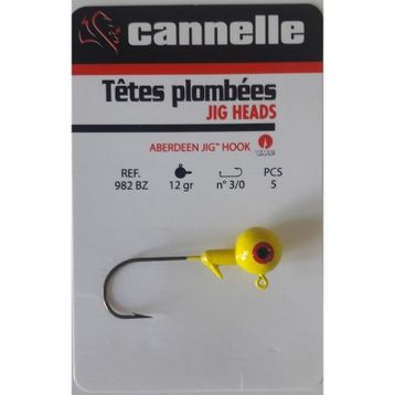 Cannelle 982BZ 12 gr 3/0 Jig Head